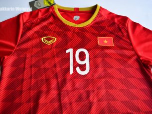 รีวิวเสื้อทีมชาติเวียดนาม  Review Vietnam Home Jersey AFC ASIAN CUP 2019 by Sakkarin Wongyai‎